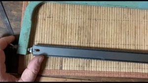 Ножовка по  металлу пр-ва СССР с барахолки.