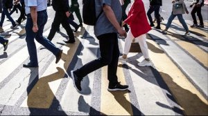 Звук Пешеходов и Проезжающих Машин