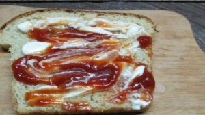 Клаб сэндвич с говядиной и баклажаном