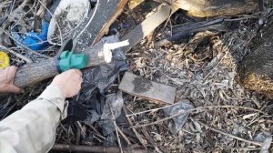 Мини цепная пила с большими возможностями