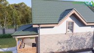 Проект миниатюрного двухэтажного дома 94 м² 🏡 #проект
