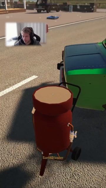 Пескоструй в My GARAGE тестируем на Ржавой Жиге