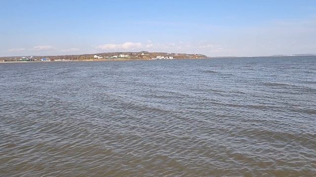 Японское море. Амурский залив. Не место для пляжного отдыха. Тавричанка. Приморье.