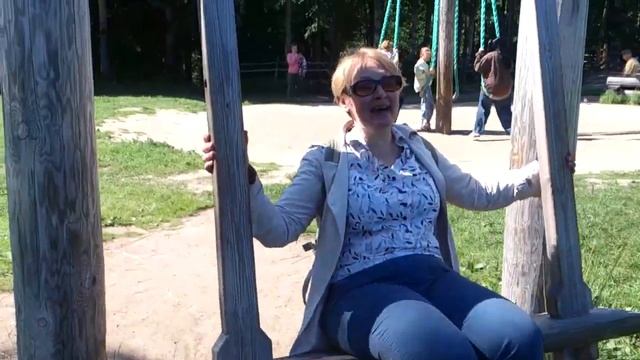 Andare sull'altalena. Качаться на качелях. #урокиитальянского #и