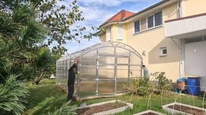 Сборка теплицы 6м х 4м