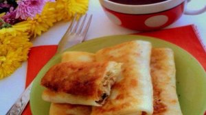 Блинчики с мясом