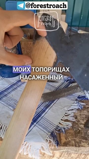 ВЕРНУЛ В СТРОЙ ТОПОР ИЗ СССР! #бушкрафт #выживание #forestr смотреть онлайн