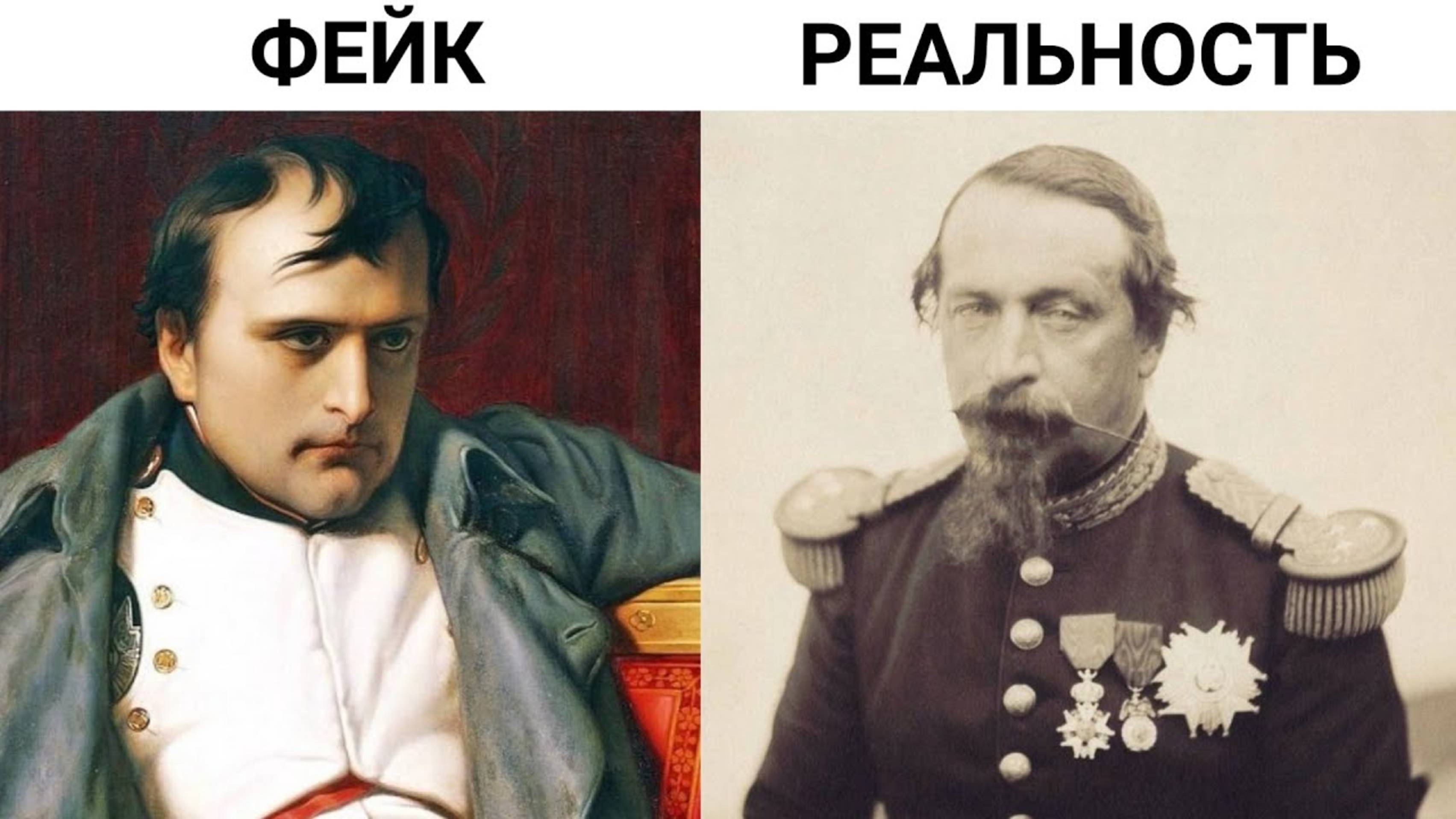 В 19 ВЕКЕ ЗНАЛИ, ЧТО НАПОЛЕОНА НИКОГДА НЕ СУЩЕСТВОВАЛО.