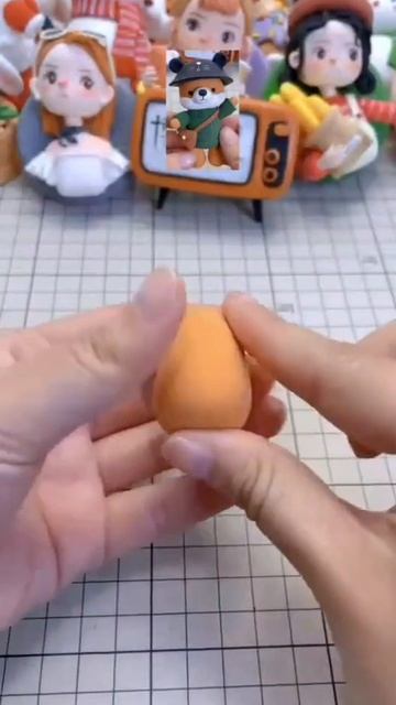Медвежонок из пластилина