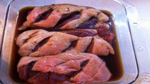 Утиная грудка в соусе терияки