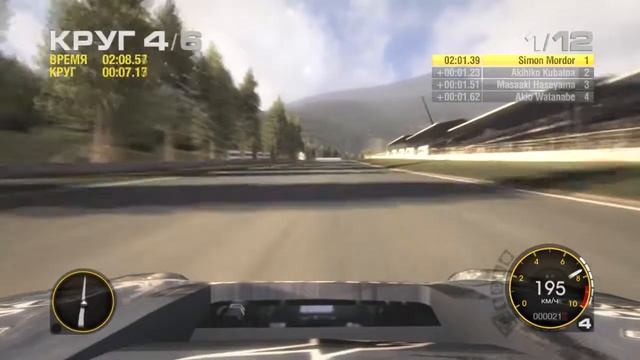 Race Driver GRID #57 Toda Racing Challenge, Окутама, Спринт-трасса B