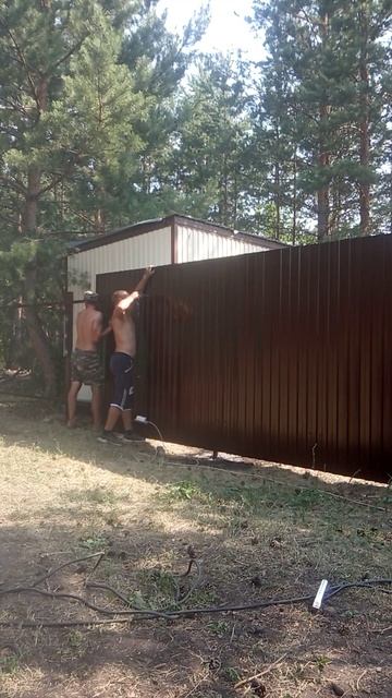 забор из профнастила в Самаре 8-937-989-02-13 смотреть онлайн