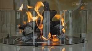 Автоматический круглый биокамин Airtone Andalle Round