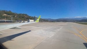 Посадка в Сочи на левую полосу 07.04.24 | Рейс S7 из Новосиб?