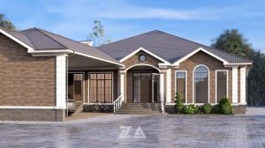 Проект одноэтажного дома в г. Грозный ✔️