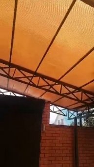 #Отзыв клиента на #навес из поликарбоната в Ульяновск?