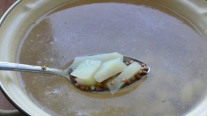 Постный гречневый суп