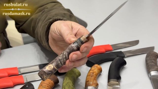 Обзор ножей модели "Грибник" из наличия смотреть онлайн