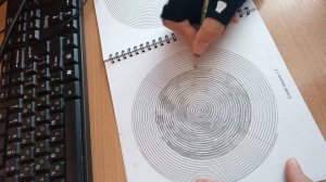 Рисуем спиральную раскраску слово пацана #1