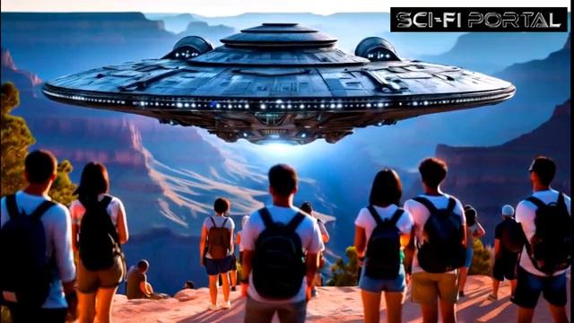 The arrival: Alien Spaceships in the USA