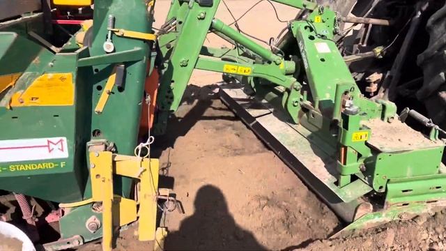 Сорт “Corinna” клас E, посадка 20.04.2024, MF 8160 + Amazone KX + саджалк
