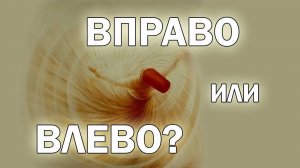 Движение по часовой стрелке и против.
