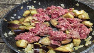 Овощное рагу с фаршем