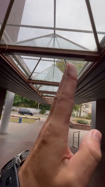 12 метровый навес без опор, а ещё ему 90 лет