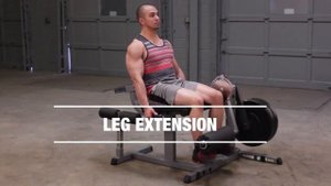 Сгибание-разгибание ног Body Solid GCEC_340