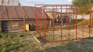 Выгул для коз и кур.