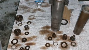 Дефектовка и переборка передней вилки мотоцикла Урал