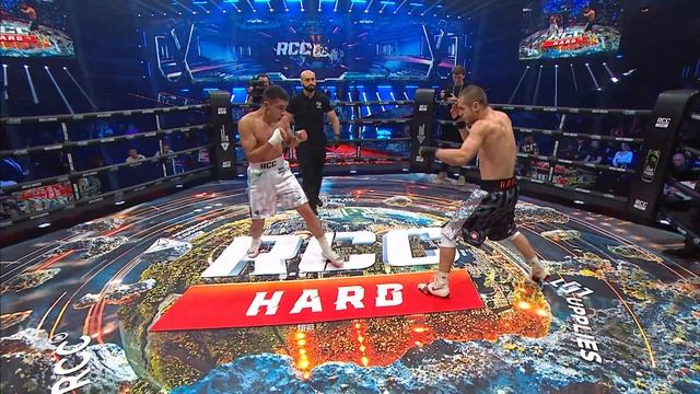 Рустем Фатхуллин vs Матвей Тикиджиев | RCC HARD | Кулачные бои смотреть онлайн