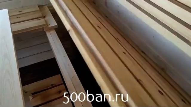 ОБЗОР!!! Баня Хобит 6 метров от компании 500ban.ru