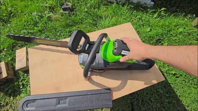Убийца бензопил: Greenworks GD82CS51 - Невероятная Мощность и Экологичность!