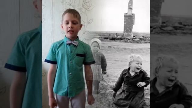 Глеб Рябко поёт песню "Мир детям" смотреть онлайн