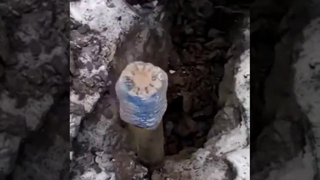 Копка траншеи зимой под скважинный адаптер - ПРОМБУРК?