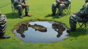 Ловля ХАРИУСА в ручье