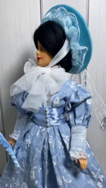 Дама Пушкинского времени. Шью наряды для кукол на зака смотреть онлайн