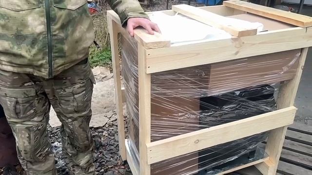 Печь для бани от Сергея из Воронежа поехала служить ❤? смотреть онлайн