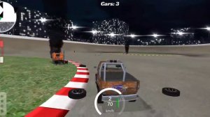 Demolition Derby 3 Бои без правил на машинах на арене стадиона Зрелищные сражения на разных авто!