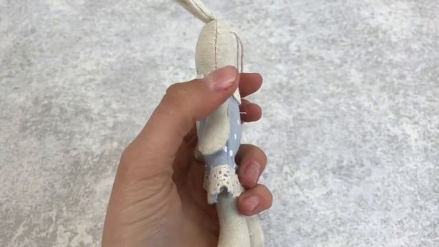 подвесной  зайчик из ткани смотреть онлайн