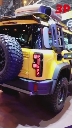 Новый BAIC BJ40 – совсем другая машина! Рамный внедорожник #shorts #baic #baicbj40 #bj40