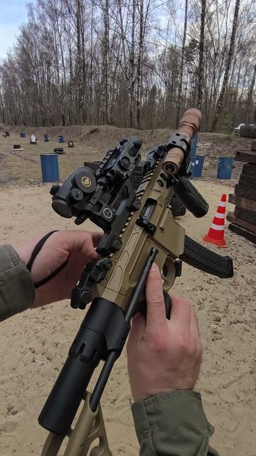 Sig Sauer MPX но у тебя дома:) Полный фарш для травмата SWC Risen 10x28 @lazarevtactical #Shorts