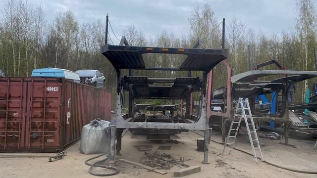 Пескоструйная очистка автовозов в СПб | Покраска и пескоструй спецтехники