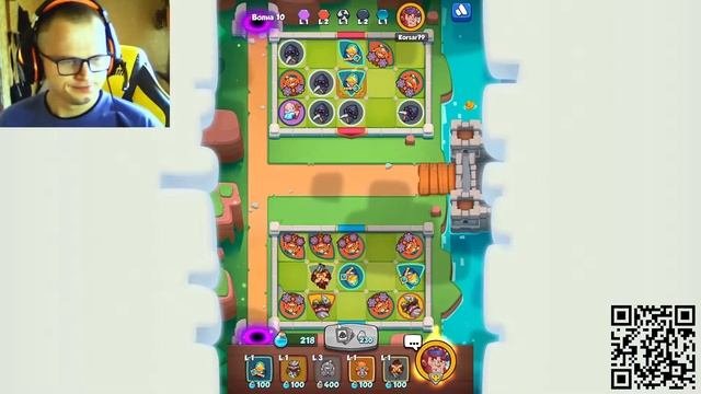 БЕЗ ШУТОК! САМЫЙ СЛОЖНЫЙ БОСС В RUSH ROYALE!!!