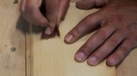 Покраска деревянного дома внутри.