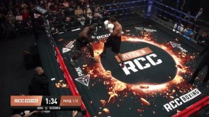 Нокаут в первом раунде! Никита Зонь и Эрик Катомпа. Путь в RCC Boxing
