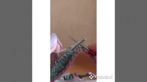 Немецкие укороченные ряды. Двойная петля