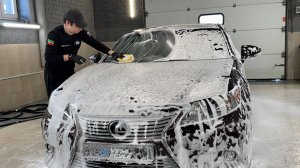 Двухфазная мойка автомобиля Lexus ES 250