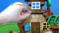 Кидибли Детский (Kidibli) - Игрушки Маша и медведь по-немецки: Домик медведя из кирпича